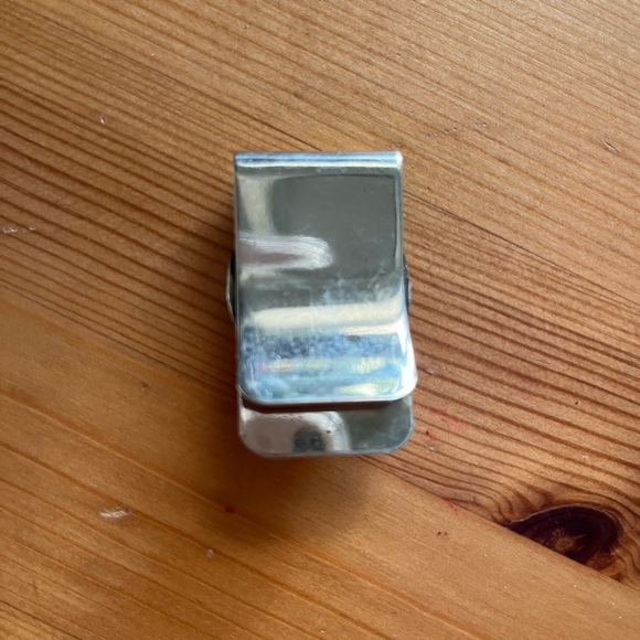 Navajo Native American handmade sterling Silver Turquoise Bear Claw Money-clip! - Picture 4 of 7